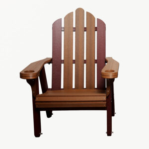 brown Adirondack Chair Single front view