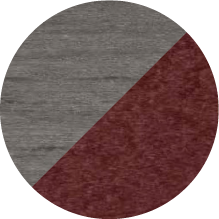 Driftwood Gray / Cherry Wood