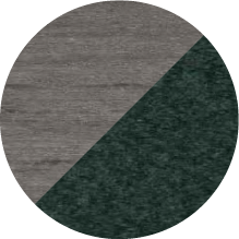 Driftwood Gray / Turf Green
